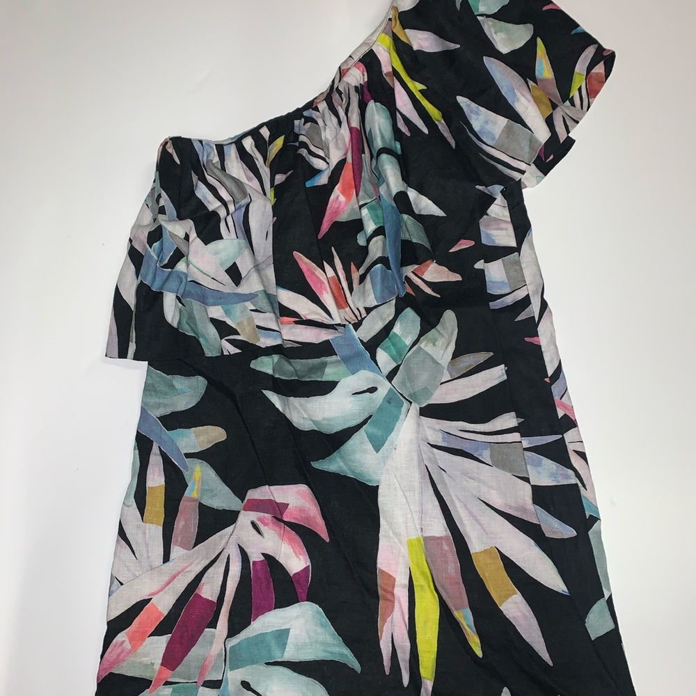 Mara Hoffman One shoulder mini dress